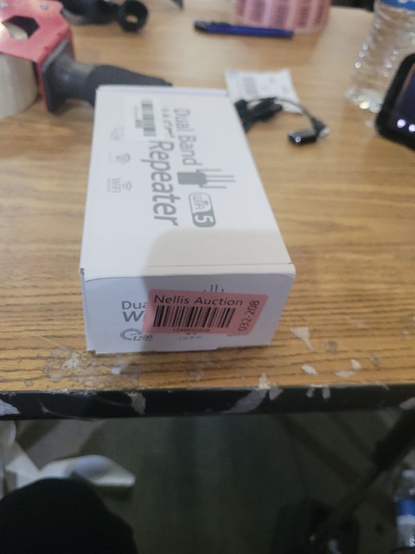 Photo 1 of 12880 Sq.Ft Range WiFi Extender Signal Booster Dual Band 5GHz/2.4GHz, 105-Device Compatibility, Simple Installation, WiFi Extender