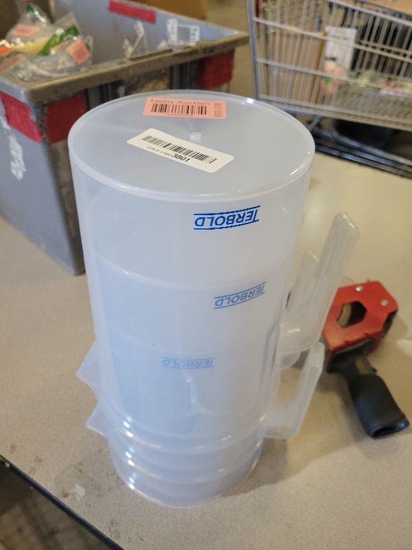 Photo 1 of 1 Gallon Measuring Pitcher 3-Pack | 3.785 Liter Shatterproof Plastic Large Graduated Mixing Pitchers, 1 Gallon (128 Fl Oz)