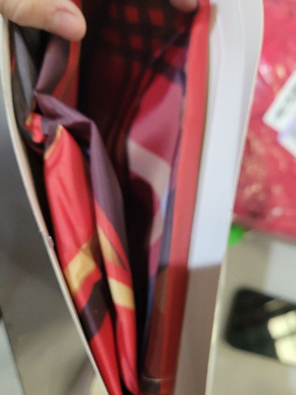 Photo 1 of 2 Pieces Christmas Door Cover Buffalo Checkered Plaid Photography Backdrop Bowknot Gift Box Door Hanging Covers Merry Christmas Door Decoration for Home Wall Outdoor Indoor Party Holiday Xmas Eve