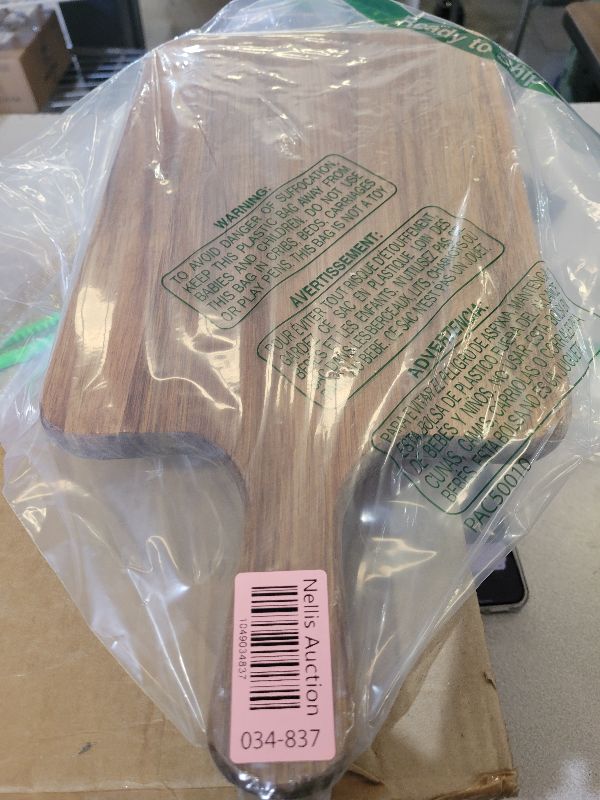 Photo 1 of 17x9 Inch Acacia Cutting Board Wood Serving Board with Handle Acacia Chopping Board for Home Kitchen Wedding Party