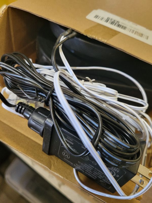 Photo 1 of 12V 1.2A Replacement Air Blower Fan for 5-9 FT Halloween Christmas Inflatables with 1.5A Adapter 5 LED Light Fans Outdoor Blow Up Motor Replacement Fan Blower Parts for Inflatables Yard Decorations