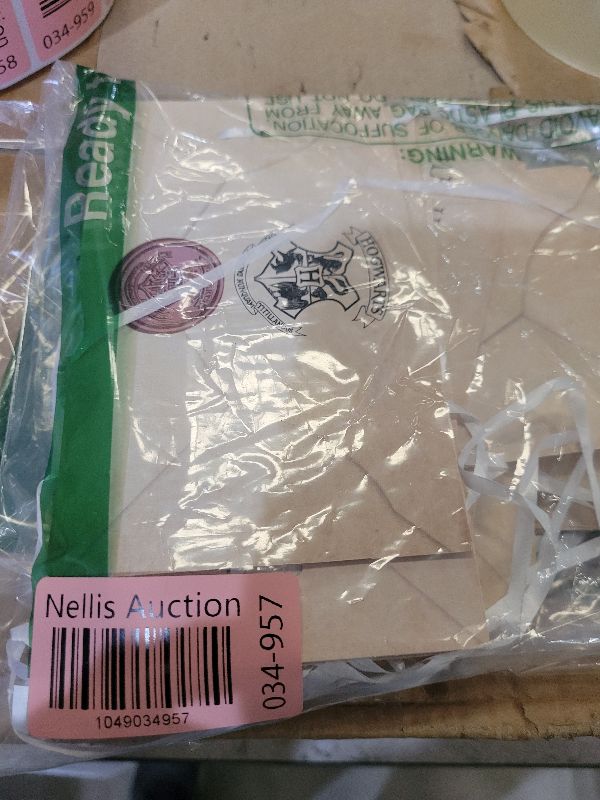 Photo 1 of 103 Pcs Wizard Party Chocolate Decoration, with 3 PCS Gold Goal Posts, 50Pcs Golden Wings Chocolate Wafer Cupcake Toppers with 50Pcs Glue Point for Birthday Wizard Theme Party Supplies