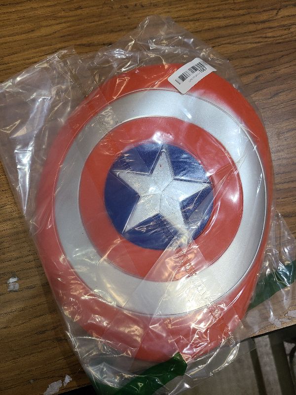 Photo 1 of 12.6 inch Captain Shield Children's Costume Props Halloween Cosplay Children's Party Birthday Gift