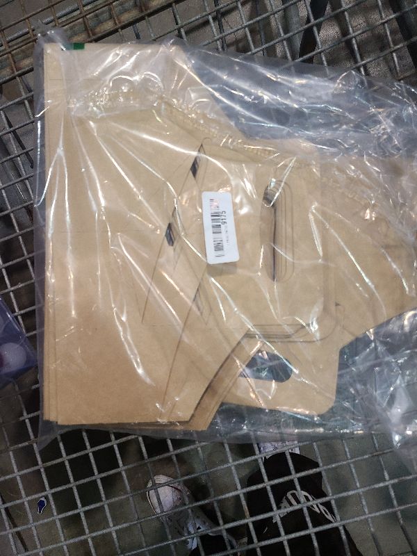 Photo 1 of 1InTheHome 4 Cup Drink Carrier with Handle, Cup Carriers for Drinks, Drink Holder, 12-24 oz., Kraft Paperboard, 25 Pack