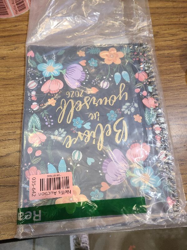 Photo 1 of 2026 Planner - 2026 Planner Weekly and Monthly, Planner 2026, Jan 2026 - Dec 2026, 9" x 11", Calendar Planner 2026 with Colourful Tabs & Pocket, Flexible Cover, Twin-Wire Binding