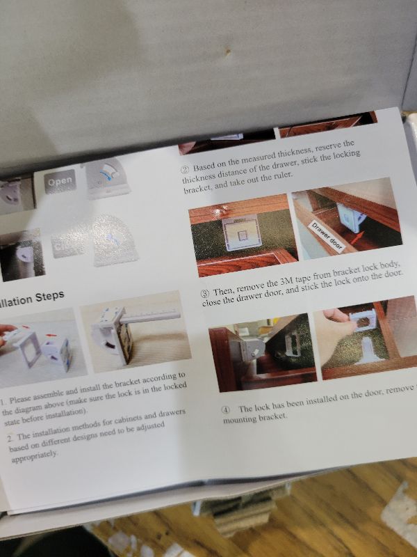 Photo 1 of 10 Pack Magnetic Cabinet Locks for Child Safety, Drawer Locks Baby Proofing, Magnetic Door Safety Locks for Cabinets and Drawers, Easy Installation No Tools Required (10 Pack and 2 Keys)