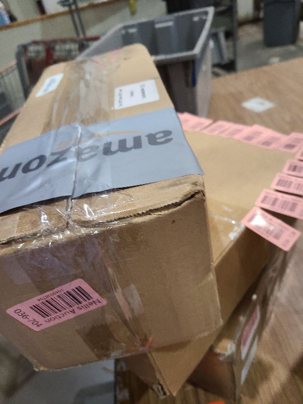 Photo 1 of 2 Pack Large Cable Management Box – Wooden Style Cord Organizer and Cover for TV Wires, Computer, Router, USB Hub and Under Desk Power Strip – Safe ABS Material and Baby-Pets Proof Lock (White)