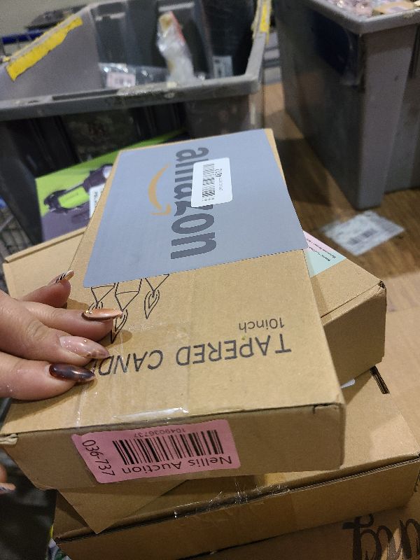 Photo 1 of 12 Pack Ivory Taper Candles 10 inch - Taper Candles Dripless, Smokeless, Unscented - 8 Hours Long Burning - Hand Poured Tall Candlesticks - Perfect for Home Decor, Weddings, and Special Occasions