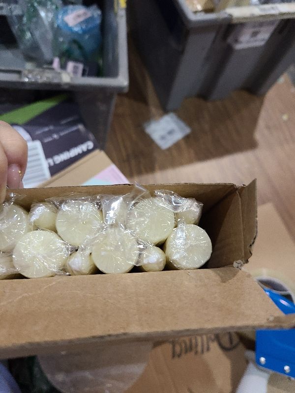 Photo 1 of 12 Pack Ivory Taper Candles 10 inch - Taper Candles Dripless, Smokeless, Unscented - 8 Hours Long Burning - Hand Poured Tall Candlesticks - Perfect for Home Decor, Weddings, and Special Occasions