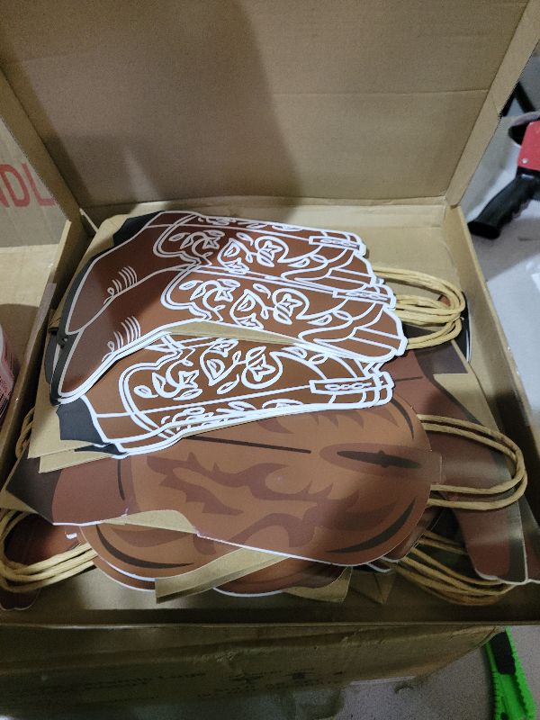 Photo 1 of 16 Pcs Cowboy Boots Paper Bags Western Theme Party Decorations Favors Wild West Kraft Gift Bag with Handles Rodeo Cowgirl Boot Hat Goodie Bag for Cowboy Birthday Bachelorette Baby Shower Party
