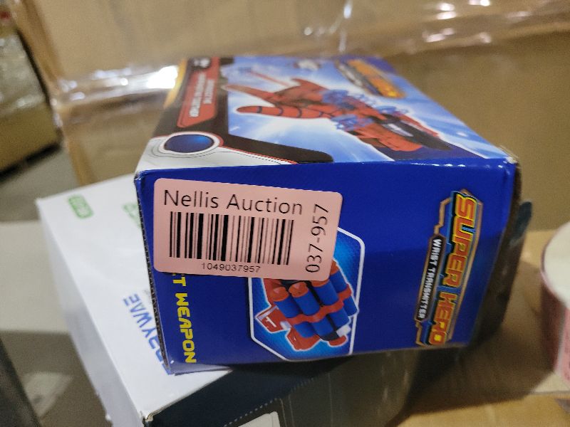 Photo 1 of 2 Set Spider Web Shooters for Kids, Superhero Fans Web Shooters, Wrist Launcher Toy Set with Spider Hero Gloves Spider Cosplay Party Supplies Birthday Gift for Kids