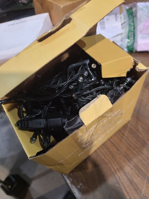 Photo 1 of 2-Pack 66FT 200 LED Christmas Lights, 13 Modes Extendable Christmas Tree Lights with Timer & Memory, Waterproof Twinkle Fairy Lights Green Wire Outdoor String Lights Indoor for Xmas Tree (Warm White)