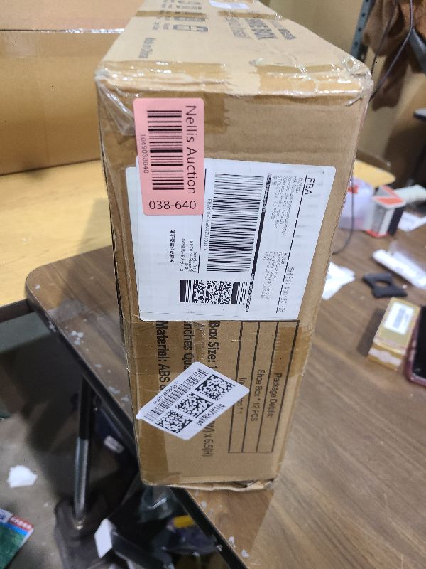 Photo 1 of 12 Pack XX Large Shoe Organizer Storage Boxes for Closet, Modular Space Saving Shoe Boxes Clear Plastic Stackable Sneaker Containers Display Case with Lids, Pearl White