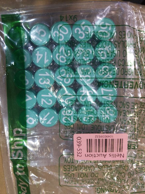 Photo 1 of 1-50 Magnetic Numbers, Magnets with Number for Dry Erase Boards, Round Number Refrigerator Magnets for Whiteboard in Home and Office (0.8" Diameter, Green)