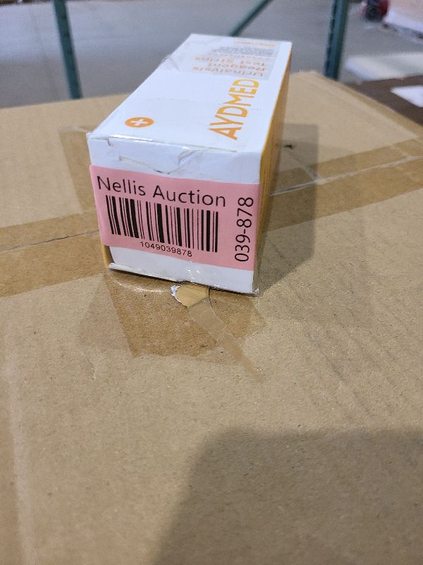 Photo 1 of 100 x AYDMED 9-in-1 UTI Test Strips | 9 Parameter Urine Test Strips for Leukocytes, Nitrite, Specific Gravity, pH, Protein, Urobilinogen, Bilirubin, Ketone & Ascorbic Acid | FSA & HSA Eligible