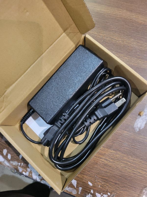 Photo 1 of 90W Power Cord Compatible with HP All-in-One Desktop PC 18'' 19'' 20" 21" 22" 23" 24"; 20-C434, 20-B013W, 20-C023W, 21-2024, 22-DF0013W, 22-DD0224, 23-B012, 24-G014, 24-DF0040 Power Supply Cord