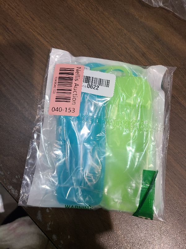 Photo 1 of [2 Pack] Silicone remotes Cover case Compatible with TCL/Hisense-Roku Remote& Express 4K+ / Roku-StreamingStick+(Luminous Green + Blue) Glow in The Dark