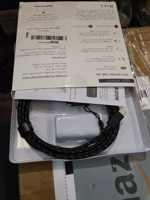 Photo 1 of 2 Pack Xbox Rechargeable Battery Pack, Xbox Series X Play & Charge Kit 1400mAh Capacity Fully charges in 3 Hours, 9 Ft USB Type-C Cable, Compatible w/ Xbox Series X/S, Xbox one/S/X/Elite Controllers