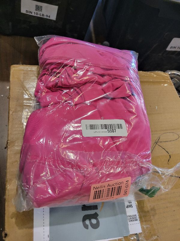 Photo 1 of 10ft x 7ft Hot Pink Backdrop Curtain for Parties Fuchsia Wrinkle Free Backdrop Drapes Panels for Baby Shower Birthday Photo Photography Polyester Fabric Background Decoration