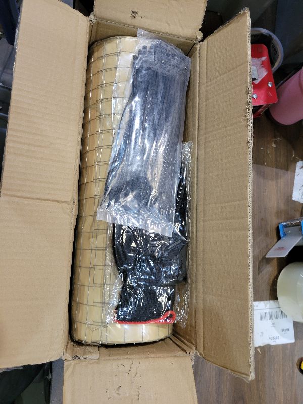 Photo 1 of 16in x 50Ft Hardware Cloth Hot-Dip Galvanized Welded Wire Mesh - Heavy Duty 3/4inch 23 Gauge Chicken Wire Fencing for Garden, Chicken Coop, Rabbit Cage, Rodent & Predator Protection