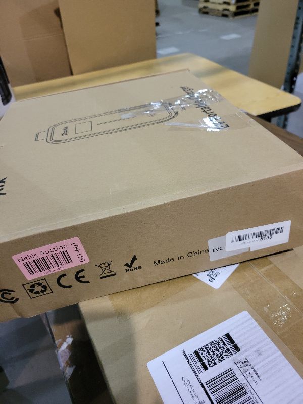 Photo 1 of 12A-16A Level 1&2 Charger for Tesla Adjustable Current, Delay Charge & Smart Display NACS Mobile/Home Charger, 21ft Mobile Connector Cable for Model X/Y/3/S/Cybertruck, NEMA 6-20/5-15 Plug, 110-240V