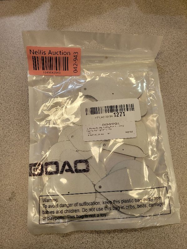 Photo 1 of 20 Pieces Earring Cutting Dies Teardrop Leaf Shape Die Cuts Metal Cutting Dies Stencils for Making Leather Earrings DIY Crafts