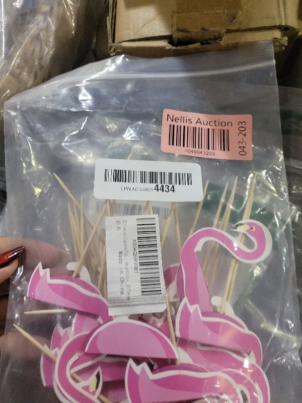 Photo 1 of 50PCS Flamingo Cupcake Toppers, 3D Pink Flamingo Cupcake Toppers, Tropica Themed Toothpicks Decorations for Baby Shower Summer Party Wedding Birthday Party Cake Decorations