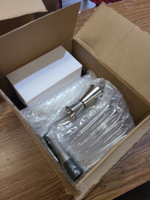 Photo 1 of 12Pcs Margarita Kit,Margarita Salt Rimmer Set,Includes Margarita Glasses (8.12oz),3-Tier Salt Rimmer,Shaker&Jigger,Strainer,Spoon,Ice Tongs,Liquor Pourers,Lemon Squeeze,Muddler,Bottle Opener