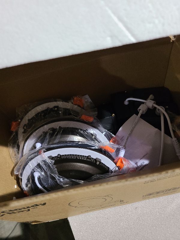 Photo 1 of [6 Pack] CLOUDY BAY 6inch Smart WiFi LED Recessed Lights,RGB Color Changing Recessed Lighting,Compatible with Alexa and Google Home Assistant,15W 2700K-6500K,CRI90+ Wet Location,Oil Rubbed Bronze