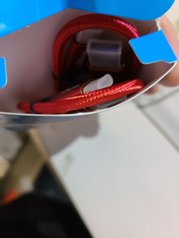 Photo 1 of [1ft 2-Pack] USB A to USB C Cable 10Gbps Data Transfer 3.1A Fast Charging, USB3.2 Gen 2 Type C Charger Cord for iPhone 16/15 Pro, Samsung Galaxy S24/S23/S22/S21/S20/A54, Portable SSD, Power Bank (Red)