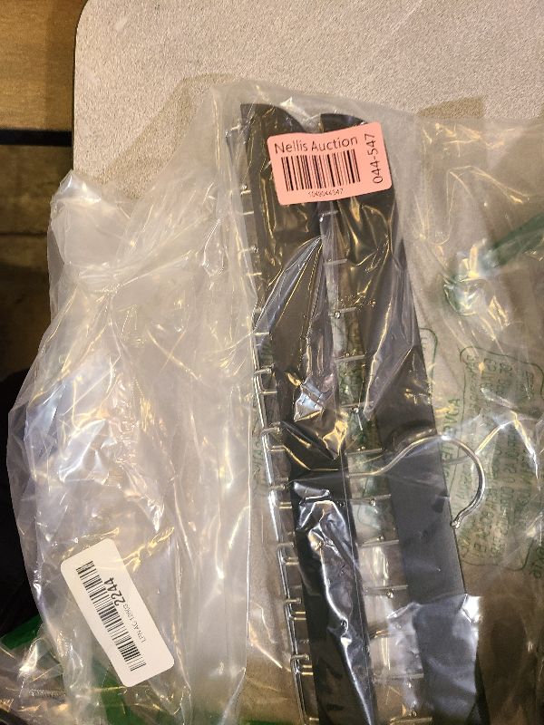 Photo 1 of 2 Pack Tie Rack & Belt Hanger 2 in 1 Tie Hanger Space Saving Max 42 Belts& 60 Ties Capacity for Closet Organizers and Storage, Sturdy Wood Belt & Tie Collection Organizer