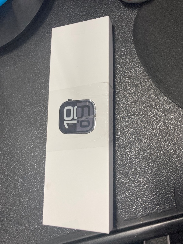 Photo 1 of **without band**Apple Watch Series 10 [GPS 42mm case] Smartwatch with Jet Black Aluminum Case with Black Sport Band - S/M. Fitness Tracker, ECG App, Always-On Retina Display, Water Resistant (without bands)