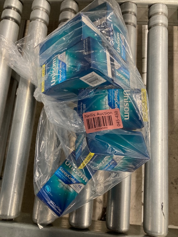 Photo 1 of 10 pack-Unisom Nighttime Sleep-Aid Gels, Diphenhydramine HCI 50mg, 100 Count