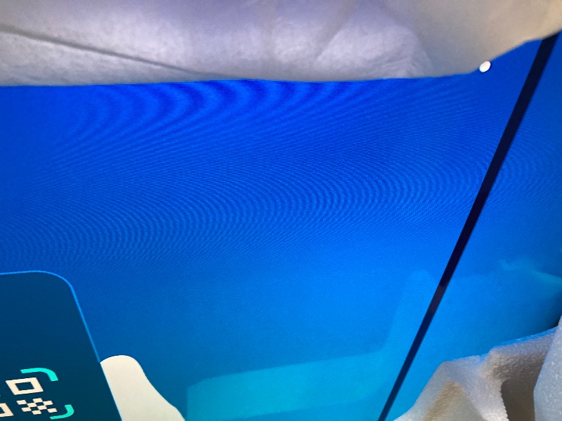 Photo 1 of **NO REMOTE/LARGE LINE DOWN SIDE OF SCREEN-SEE PIC****Samsung 65-Inch Class Neo QLED QN70F 4K Mini LED Smart TV (2025 Model) NQ4 AI Gen2 Processor, Quantum Matrix Technology Slim, Motion Xcelerator 144Hz, Samsung Vision AI, Alexa Built-in