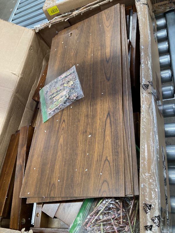 Photo 1 of ***BOX 2 OF 2 ONLY/INCOMPLETE SET***Southampton Murphy Bed Chest Queen Walnut with Charging Station