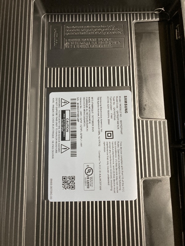 Photo 3 of Samsung 75-Inch Class QLED Q7F Series Samsung Vision AI Smart TV (2025 Model, 75Q7F) Quantum HDR, Object Tracking Sound Lite, Q4 AI Gen1 Processor, 4K upscaling, Gaming Hub, Alexa Built-in