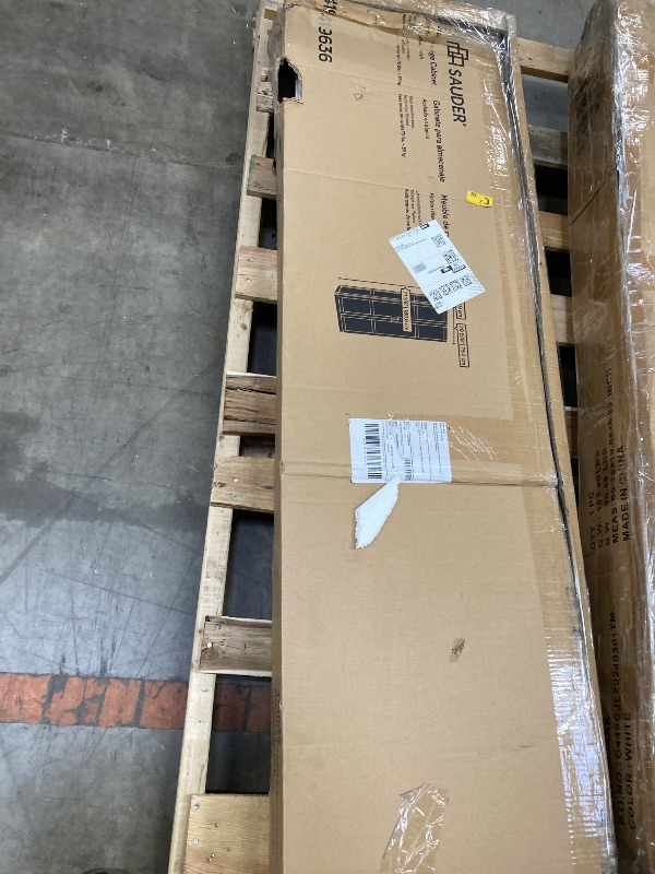 Photo 1 of ***MISSING HARDWARE***Sauder Select Storage Cabinet/ Pantry cabinets, White finish