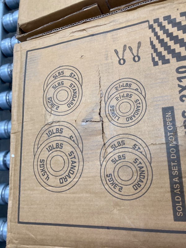 Photo 1 of  50LBS weights