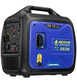 Photo 1 of NEXPOW 3500W Portable Inverter Generator, Dual Fuel Super Quiet Generator, Eco-Mode Feature, Parallel Capability, EPA Compliant, Lightweight for Backup Home & Camping