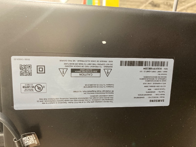 Photo 1 of SAMSUNG 48-Inch Class OLED S90F 4K Smart TV (2025 Model) NQ4 AI Gen3 Processor, 4K AI Upscaling Pro, OLED HDR +, Motion Xcelerator 144Hz, Samsung Vision AI, Alexa Built-in