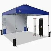 Photo 1 of 
Hero image 2 of Ktaxon 10x10 Ez Pop Up Canopy Tent,Outdoor Sun Shade Shelter,Outdoor Gazebo,One Push Setup with 2 Half Sidewalls,1 Roller Bag,4 Sandbags,UPF50+ - Blue, 2 of 11





Best seller
Visit the Ktaxon Store
Ktaxon 10x10 Ez Pop Up Canopy Tent,Out