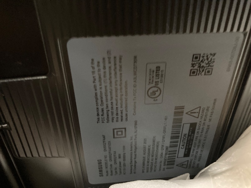 Photo 1 of Samsung 50-Inch Class QLED Q7F Series Samsung Vision AI Smart TV (2025 Model, 50Q7F) Quantum HDR, Object Tracking Sound Lite, Q4 AI Gen1 Processor, 4K upscaling, Gaming Hub, Alexa Built-in