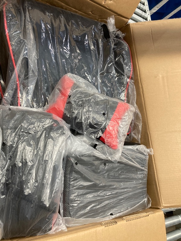 Photo 1 of ***(PARTS ONLY-SELLING AS IS)***
Seenda GCPro-10 Gaming Chair, Big and Tall Video Game Chair with Footrest, High Back Ergonomic Computer Desk Chair Height Adjustable with Headrest and Lumbar Support