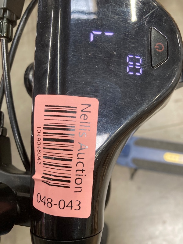 Photo 1 of **HAS ERROR CODE/DAMAGE TO BACK WHEEL/NO CHARGER**Hurtle Folding Electric Scooter - 10” Pneumatic Tires, 25 Miles Range, 19 MPH Max Speed, 500W 36V Brushless Motor Escooter with App Control, E-ABS Front Drum & Rear Disc Brakes, E-Scooter for Adult