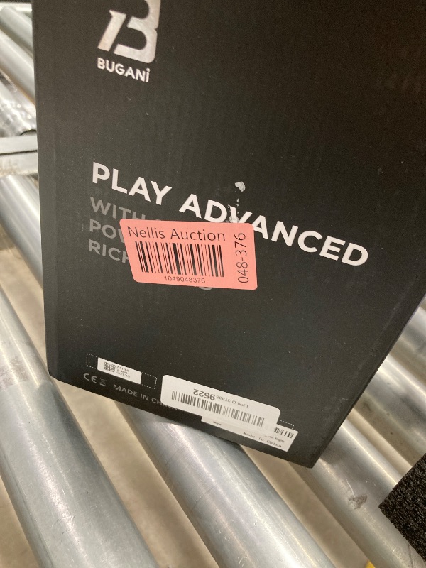 Photo 1 of **MISSING POWER WIRE**BUGANI Bluetooth Speaker, 80W Powerful Portable Wireless Speaker IPX7 Waterproof, Outdoor Loud Speakers with Handle 24H Playtime, Support Microphone AUX USB Suitable for Party, Pool, Singing