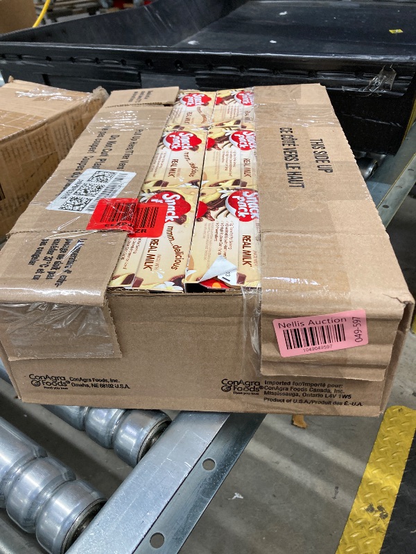 Photo 1 of ***BEST BY NOV 13,2025***Snack Pack Chocolate Vanilla Flavored Pudding Cups, 3.25 oz., 4-Count (Pack of 12)***BEST BY NOV 13,2025***