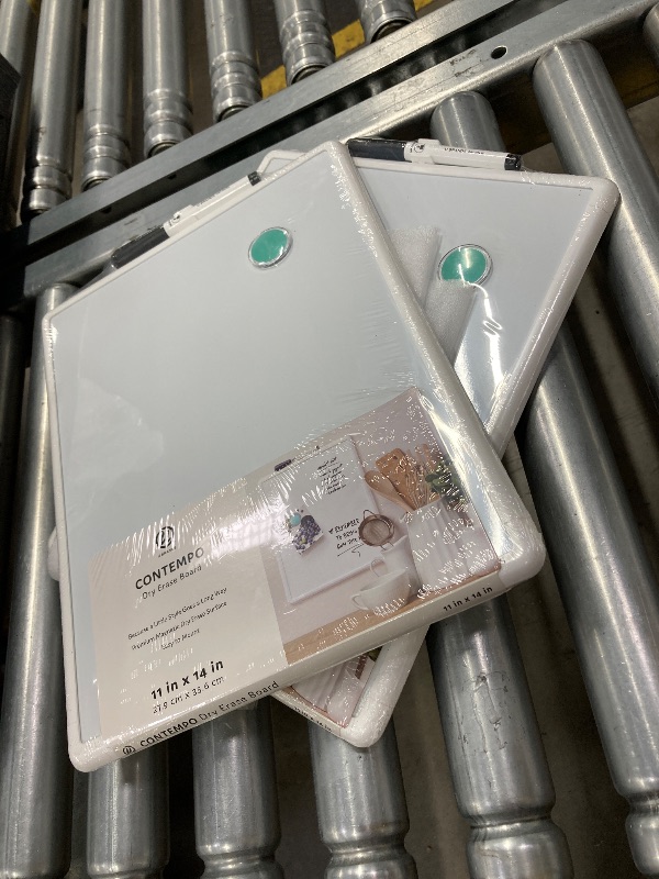Photo 1 of ***2 INCLUDED***U Brands Contempo Magnetic Dry Erase Board White Board, 11" x 14" Inches, White Frame***2 INCLUDED***