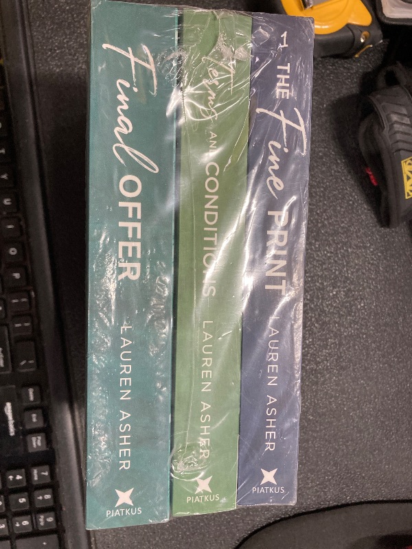 Photo 1 of ***3 BOOKS BY LAUREN ASHER***
FINE PRINT, 
TERMS & CONDITIONS, 
FINAL OFFER 