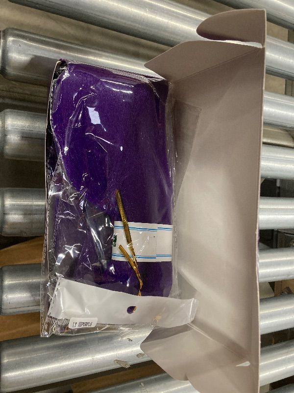 Photo 1 of ***2 BOXES INCLUDED***Purple Braiding Hair 24 Inch Long Pre Stretched Hair Straight Yaki Texture Synthetic Hair Extensions Softness, 2 Packs***2 BOXES INCLUDED***