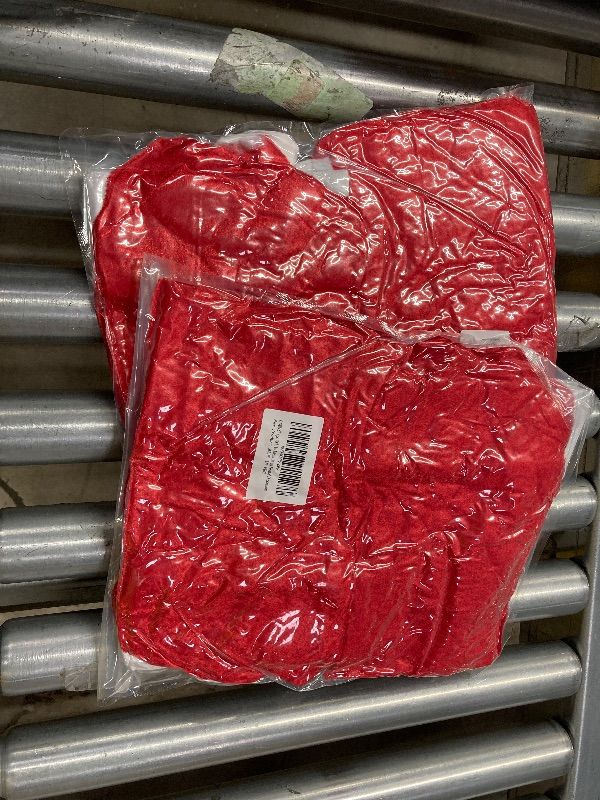 Photo 1 of ****2 PACKS INCLUDED***8 TOTAL SEAT COVERS***Christmas Chair Covers,Santa Hat Chair Back Cover Xmas Slipcover for Christmas Dinning Room Home Decoration ****2 PACKS INCLUDED***8 TOTAL SEAT COVERS***